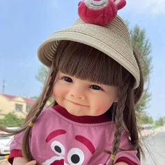 Realistic Baby Doll Soft Touch Vinyl Smiling Girl - Perfect Birthday Gift