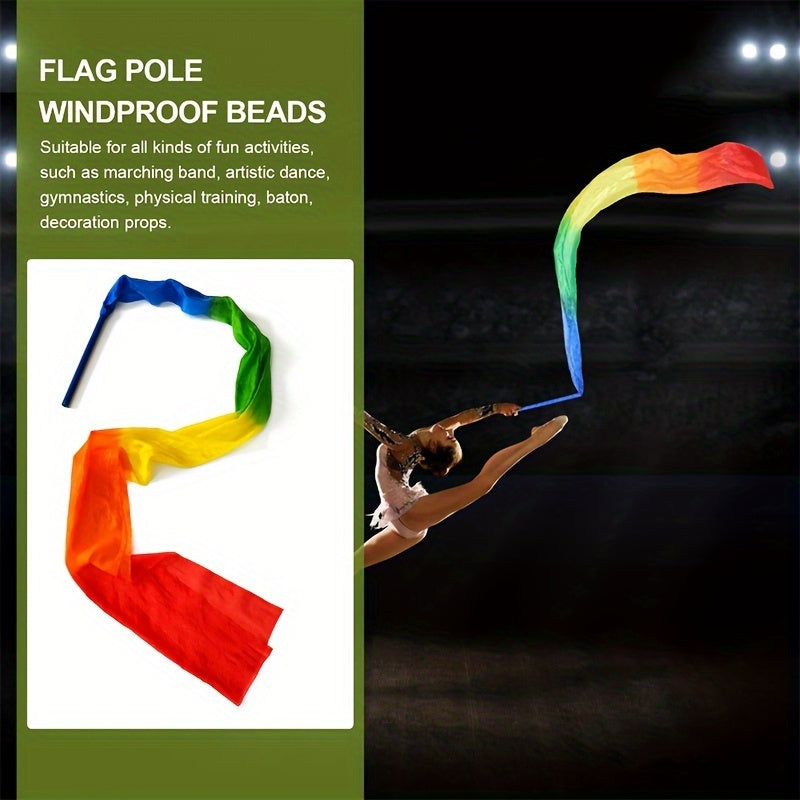 Fitness Gymnastics Ribbon Glitter Sport Performance Strip