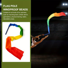 Fitness Gymnastics Ribbon Glitter Sport Performance Strip