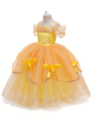 Girl's Fairy Tale Character Cosplay Costume Mesh Dress