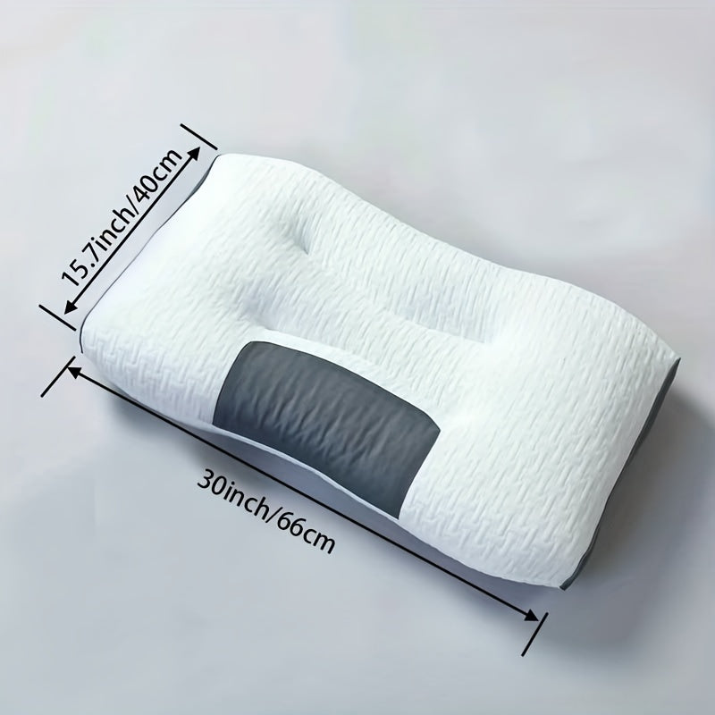 Ergonomic Neck Shoulder Pillow Knitted Breathable Adjustable Cover