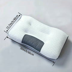 Ergonomic Neck Shoulder Pillow Knitted Breathable Adjustable Cover