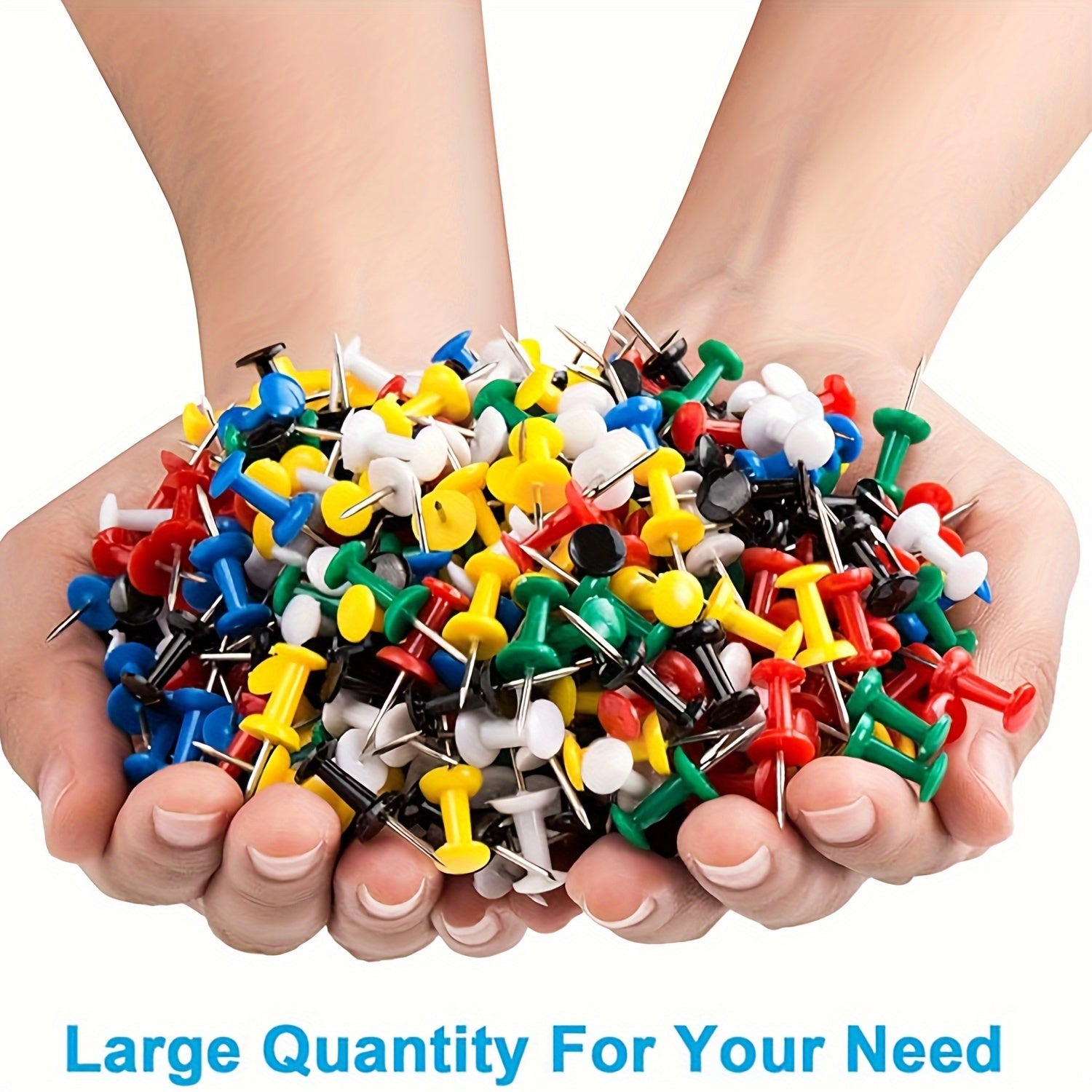 400pcs Stick Pin Thumb Nails for Office Organization