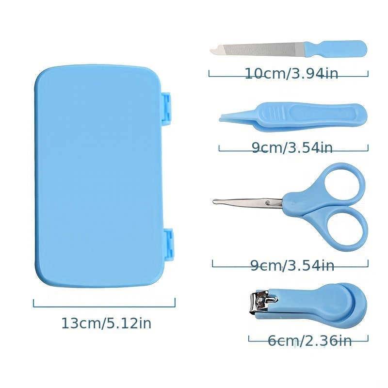 Safe Nail Clipper Baby Booger Clip Nail File Set