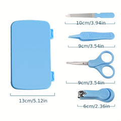 Safe Nail Clipper Baby Booger Clip Nail File Set