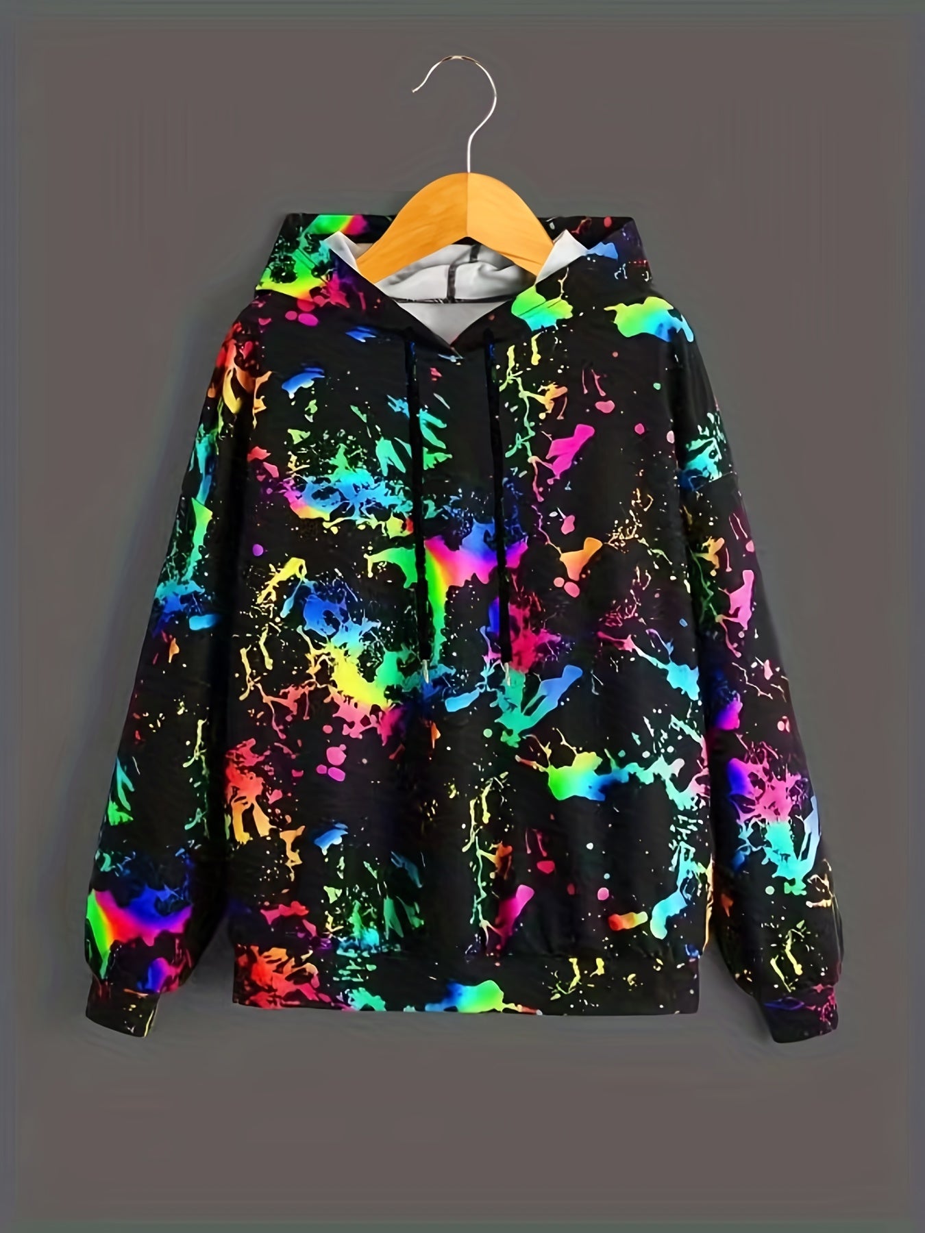 Women's Casual Long Sleeve Hooded Sport Sweatshirt