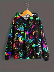 Women's Casual Long Sleeve Hooded Sport Sweatshirt