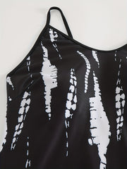 Tie Dye Cami Tankini Set Women's Swimwear