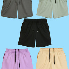 Men's Comfy Stretch Graphic Drawstring Shorts