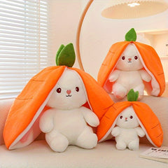 Carrot Rabbit Strawberry Rabbit Plush Toy Transforming Toy