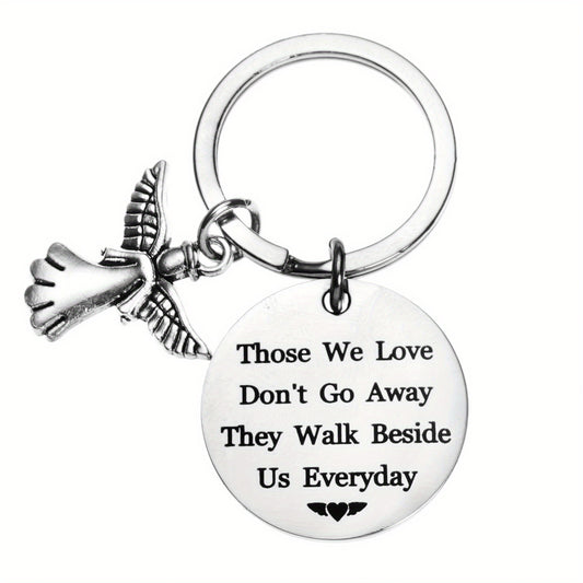 Stainless Steel Keychain for Bags Purses Backpacks - Perfect Gift