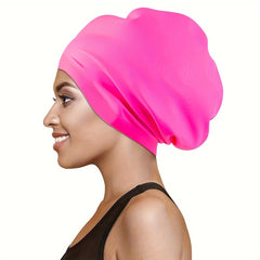 Silicone Swimming Cap For Long Hair Extra Large Waterproof