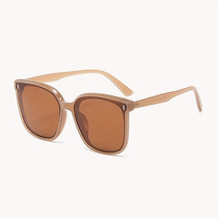 Square Sunglasses Men Women Casual Mirror Lens UV400