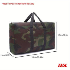 Camouflage Foldable Duffle Bag Large Capacity Lightweight Portable
