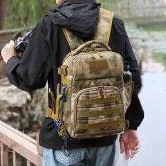 Large Capacity Fishing Backpack Tackle Storage Bag