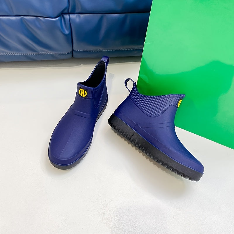 Men Rain Boots - Waterproof Non slip Shoes for Outdoor Fishing