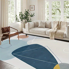 Soft Fluffy Plush Area Rug - Modern Shaggy Rug for Bedroom, Living Room
