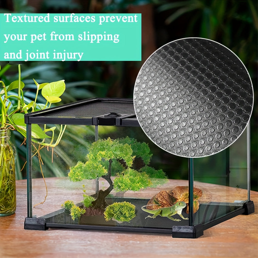 1pc Reptile Terrarium Liner Easy to Clean Textured Surfaces Prevent Slipping