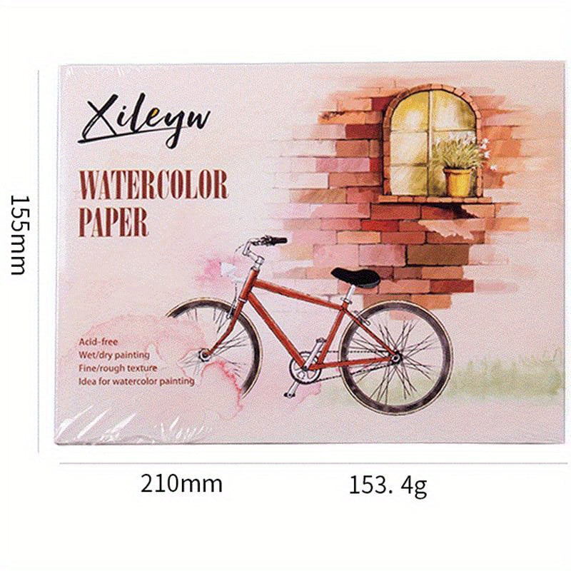 Watercolor Sketchbook Paper Drawing Painting Pencil Book School Supplies
