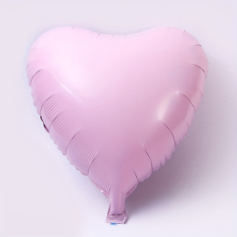 Heart Shaped Aluminum Foil Balloon 45x72cm for Baby Shower Birthday Wedding
