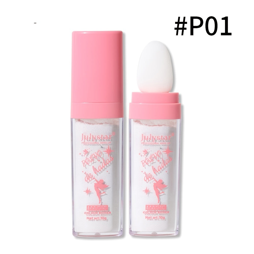 3 Shimmer & Pearly Powder Stick for Body & Hair & Face