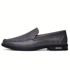 Men's PU Loafers Comfy Driving Shoes Soft Sole