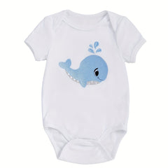 Twins Baby Clothes Summer Romper Triangle Onesie