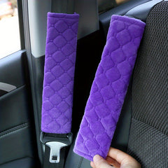 2pcs Soft Car Seat Belt Covers Shoulder Protector Pads for Adults Teens