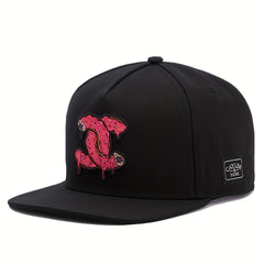 Donut Embroidery Snapback Hat Block Hip Hop Baseball Cap Unisex