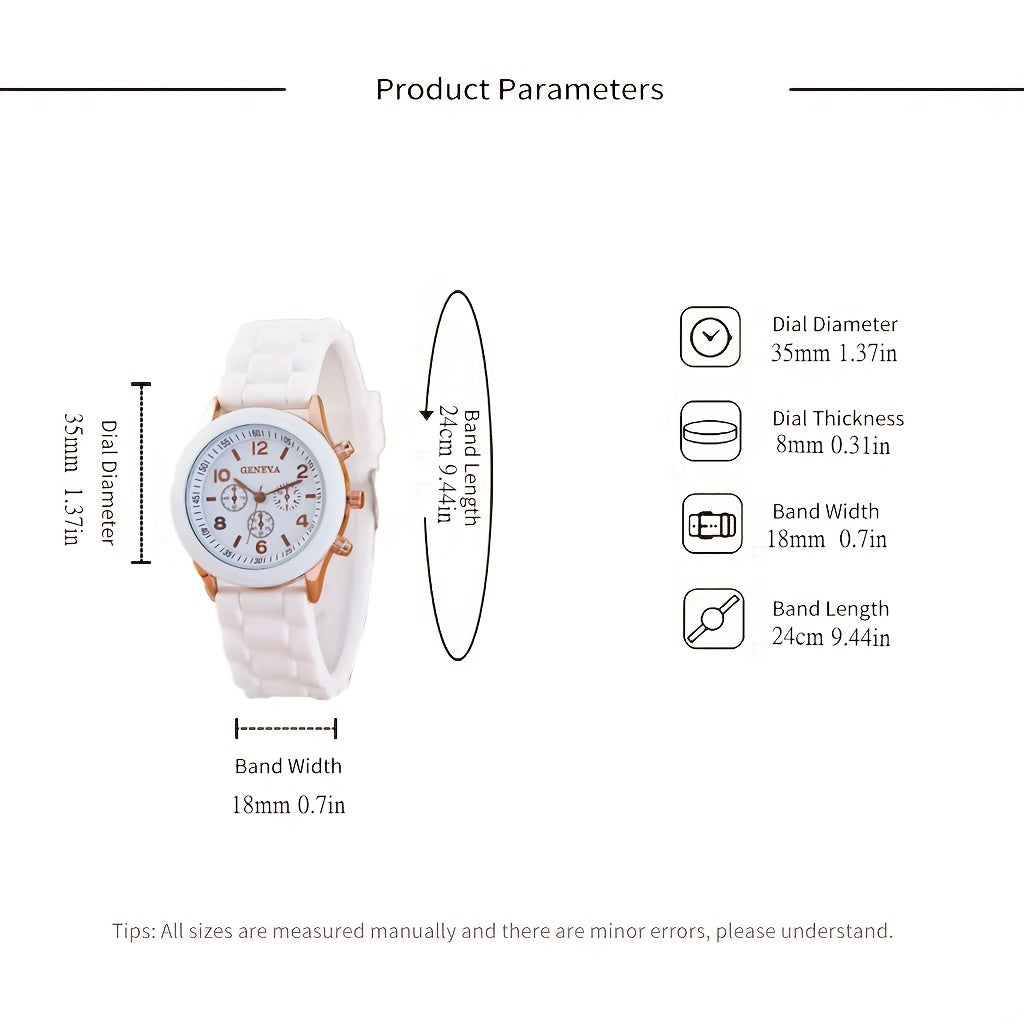 Kids Silicone Quartz Sports Wrist Watch