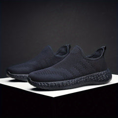 Men's Slip On Sneakers Odor Resistant Athletic Shoes Lightweight