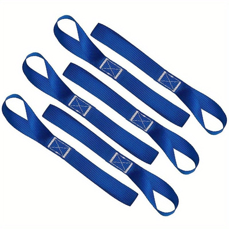10pcs Soft Loop Tie Down Straps for Securing ATV UTV Motorcycles
