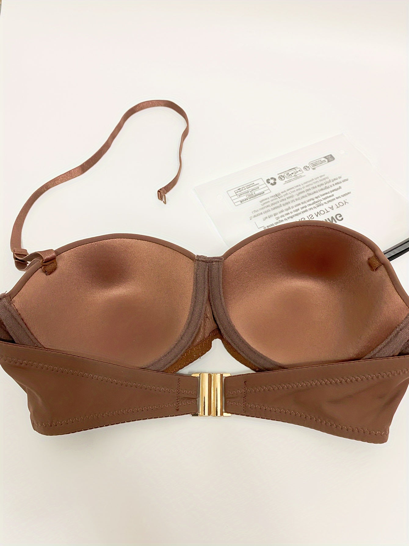 Wireless Push Up Bra Breathable Comfortable Detachable Straps Lingerie