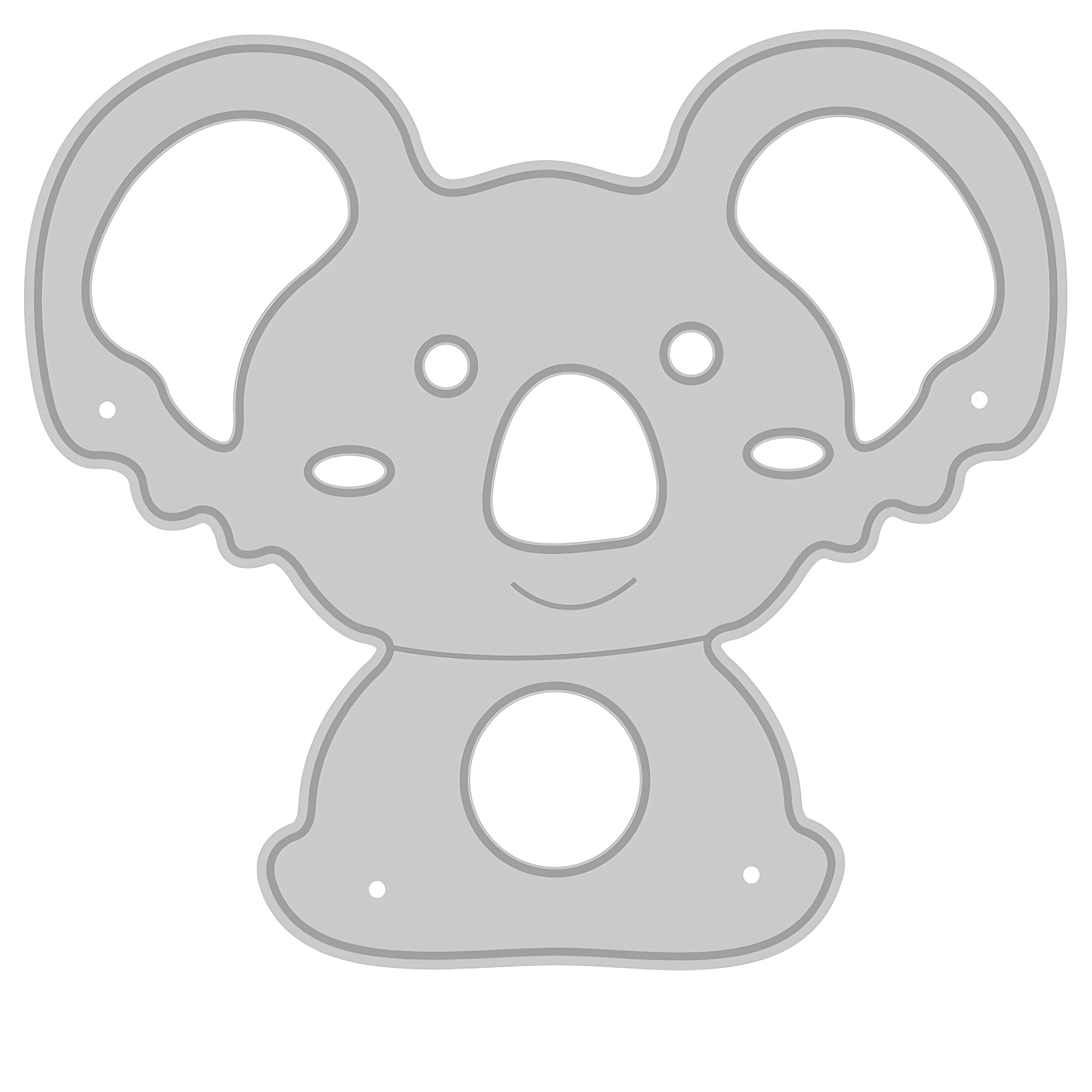 1pc Koala DIY Metal Carbon Steel Mold Handcraft Paper Art Etching Cutting Dies