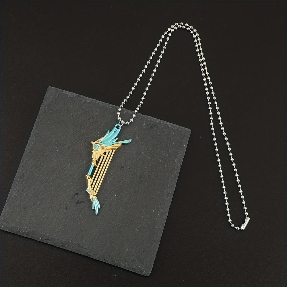Sword Weapon Pendant Necklace Jewelry Gift For Game Boys