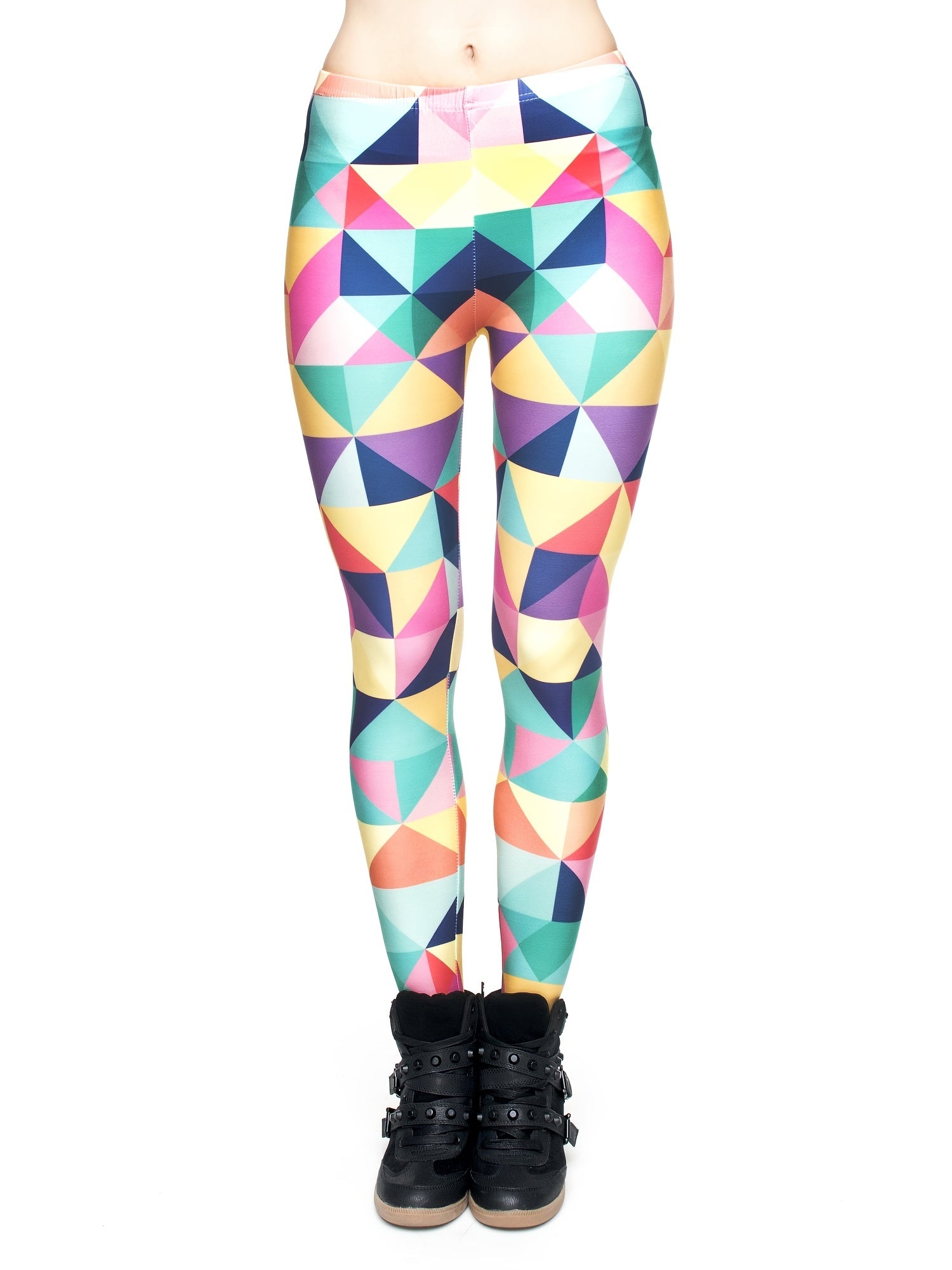 Stitch Long Skinny Leggings Stretchy Yoga Slim Leggings