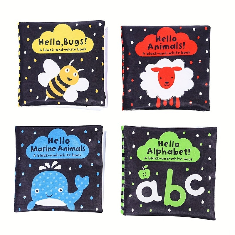 Baby Animal Cloth Book Infant Enlightenment