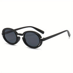 Men's Steampunk Sunglasses UV Protection Retro Round Frame Sunglasses PC Lenses