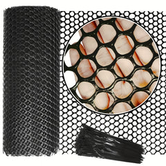 Durable 31ftX16ft Chicken Wire Mesh Fence Lightweight Garden Poultry Crafts