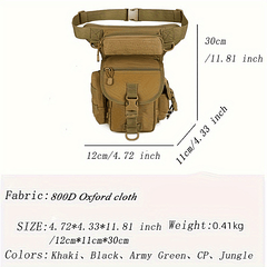 Waterproof Waist Pack for Fishing Riding - Outdoor Leg Bag