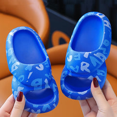 JIAGEYA Open Toe Slippers Girls Lightweight Indoor Bathroom Bedroom