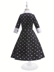 Girl s Halloween Cosplay Costume Dress & Bag Set