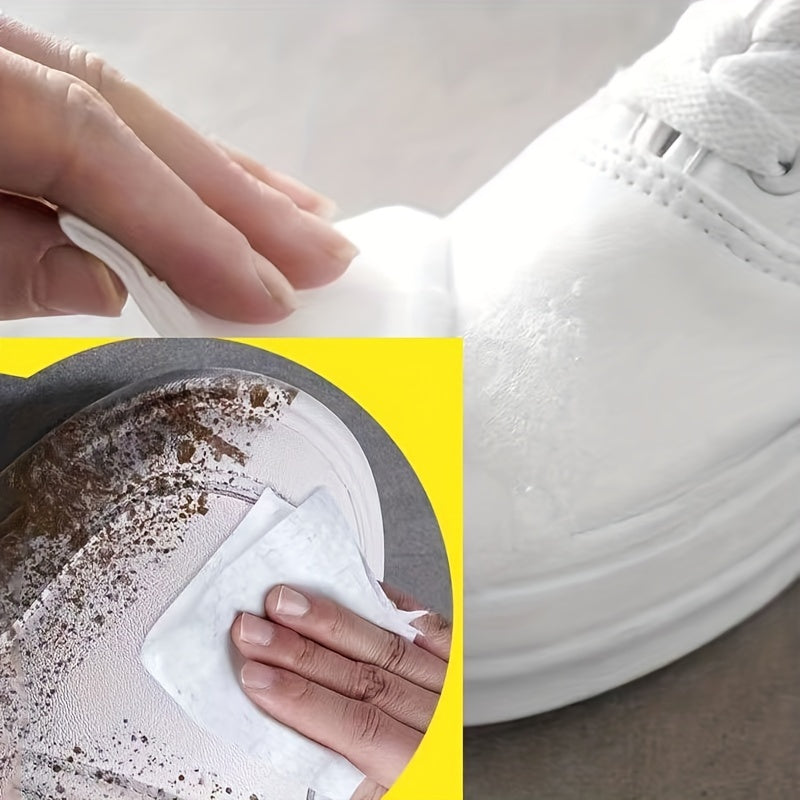 80pcs Disposable Shoe Wipes Water Decontamination For Shoes Sports