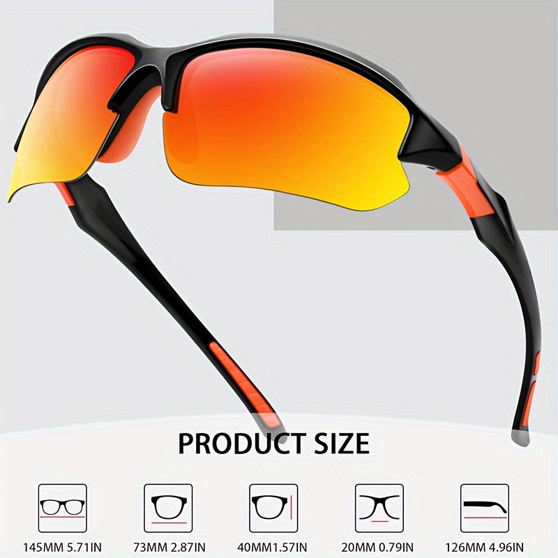 Men's Polarized Cycling Sunglasses with Anti-lost Rope