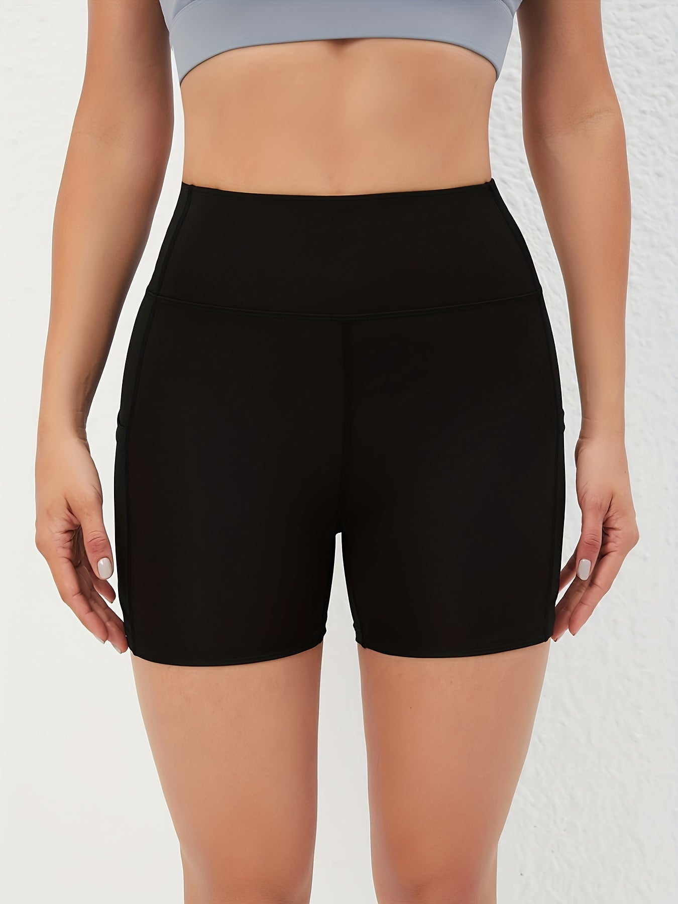 High Waist Tight Hip Quick-drying Running Shorts