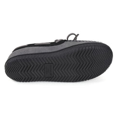 Cozy Plush Moccasin Slippers Memory Foam Indoor Shoes for Men
