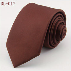 Needle Spring Light Colour Men Teenager Daily Tie Business Style Casual
