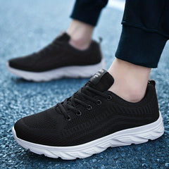 Men's Running Shoes Lace up Sneakers Athletic Shoes