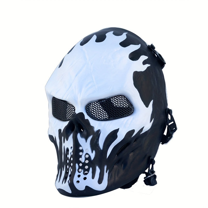 Skeleton M06 Full Face Airsoft Mask for Halloween Cosplay