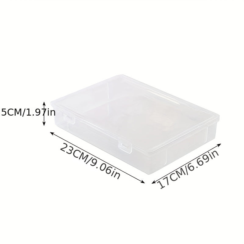 Desktop Storage Box Transparent A5 File Storage Box
